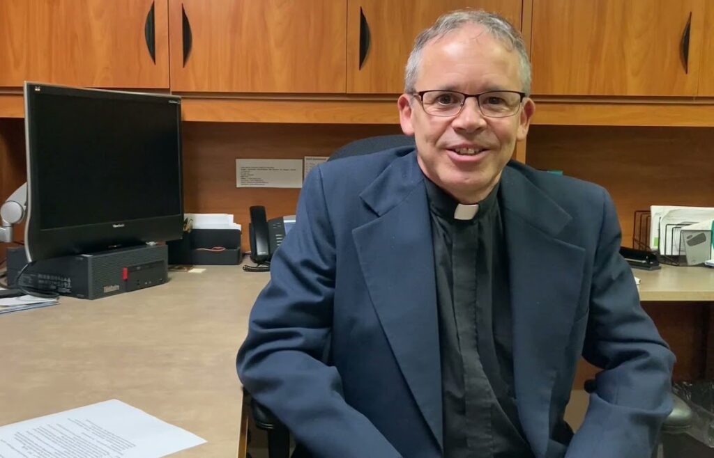 Fr. Tony Laforet, pastor of Lake Huron Catholic Family of Parishes. A Deeper Love - Divine Renovation